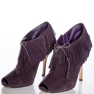 ✨ Manolo Blahnik Nabuoppla Fringe Ankle Boot ✨